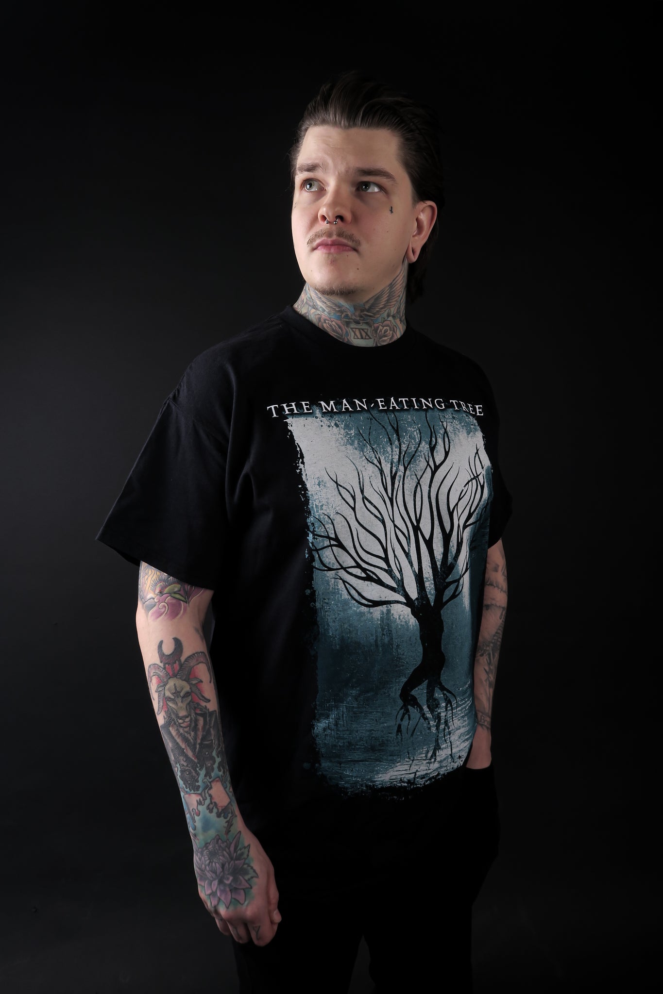 The Man-Eating Tree multicolor T-shirt